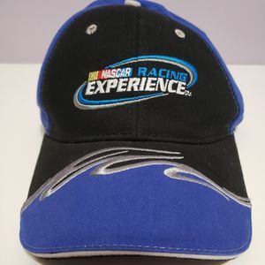 Nascar Racing Experience Blue Black Men's Adjustable Cap Hat